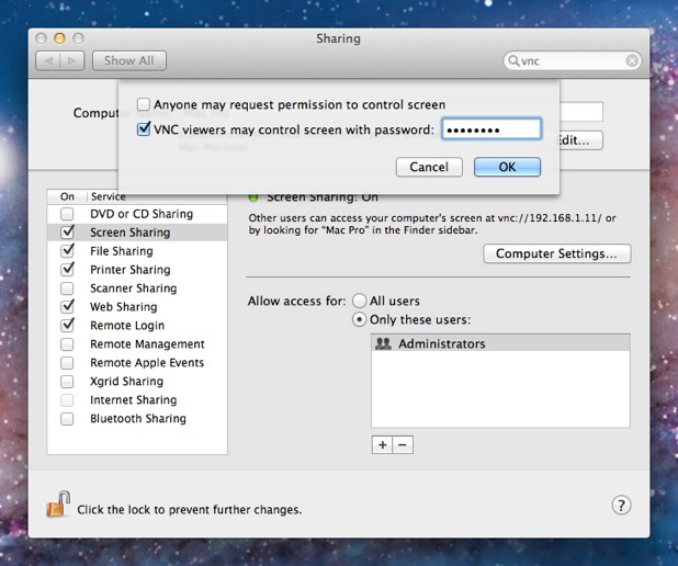 vnc server download for mac os x